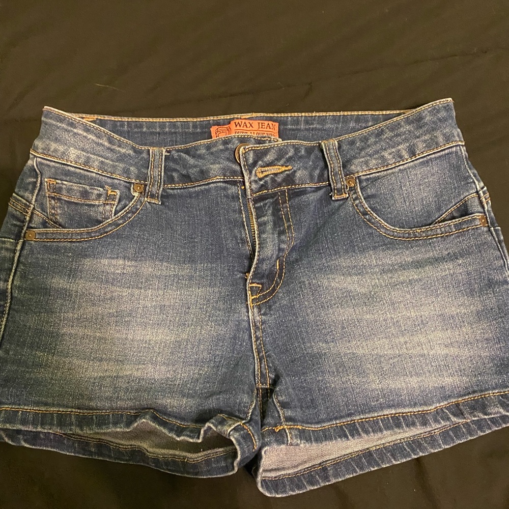 Wax Jean denim shorts